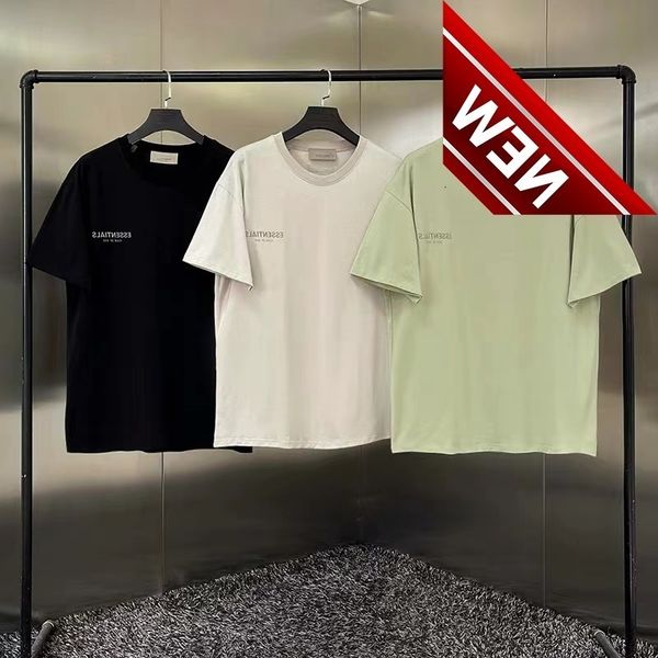 22 new version of fog double thread essentials flocking round neck short sleeve high street fashion brand t-shirt for men and women, White;black
22 new version of fog double thread essentials flocking round neck short sleeve high street fashion brand t-shirt for men and women, White;black