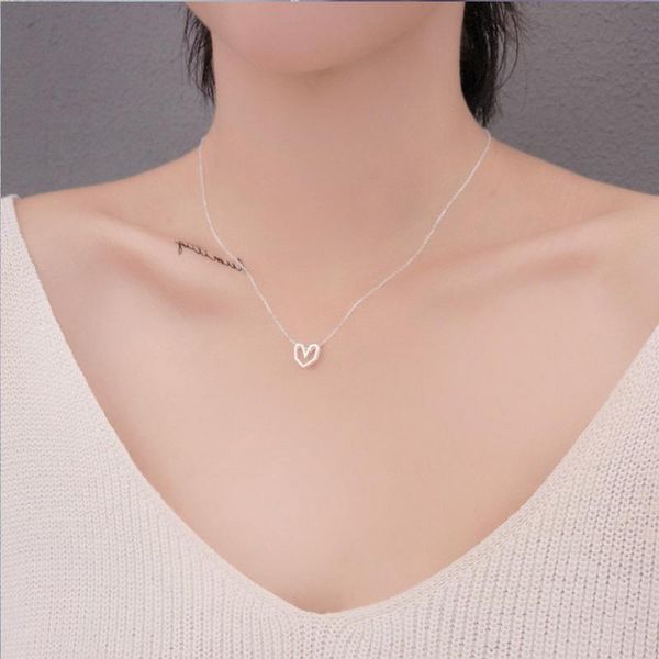 lockets s925 sterling silver simple design geometric edge love shape pendant clavicle necklace for women fine jewelry
lockets s925 sterling silver simple design geometric edge love shape pendant clavicle necklace for women fine jewelry