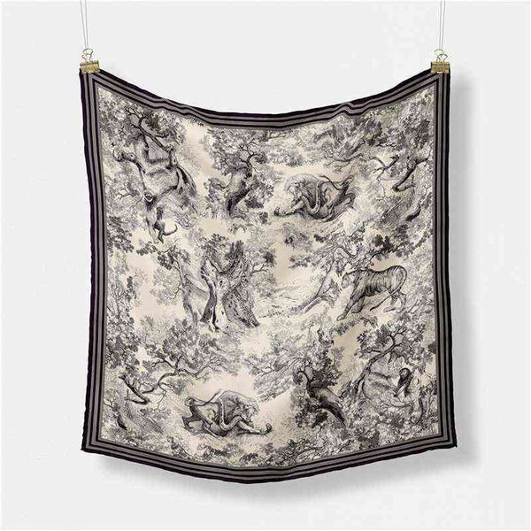 twill silk scarf woman forest animals print square scarves wraps bandana small hijab foulards lady tie headband neckerchief 53cm, Blue;gray
twill silk scarf woman forest animals print square scarves wraps bandana small hijab foulards lady tie headband neckerchief 53cm, Blue;gray