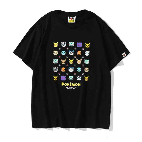 men's t-shirts summer co branded full screen cartoon printed men's and women's fashion brand short sleeved t-shirt ynvs, White;black
men's t-shirts summer co branded full screen cartoon printed men's and women's fashion brand short sleeved t-shirt ynvs, White;black