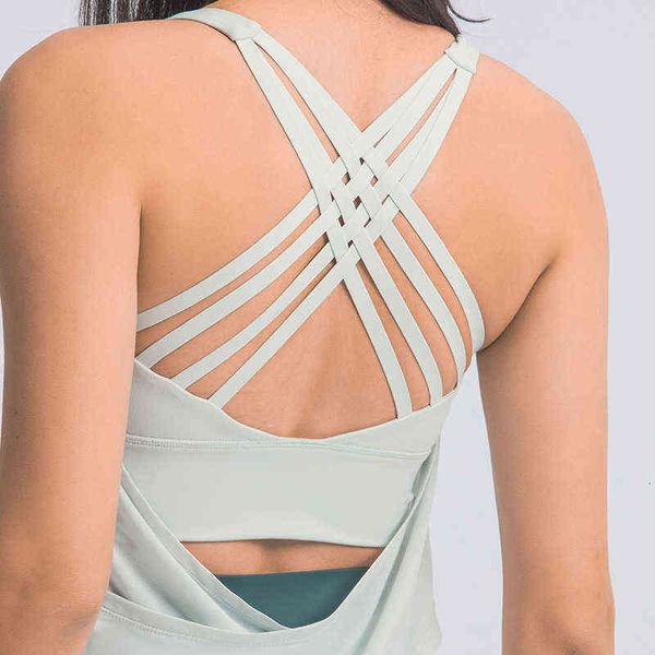 designer women's t-shirt vest 2022 spring and summer yoga cloth underwear women's two in one sports blouse beautiful back fitn run, White
designer women's t-shirt vest 2022 spring and summer yoga cloth underwear women's two in one sports blouse beautiful back fitn run, White