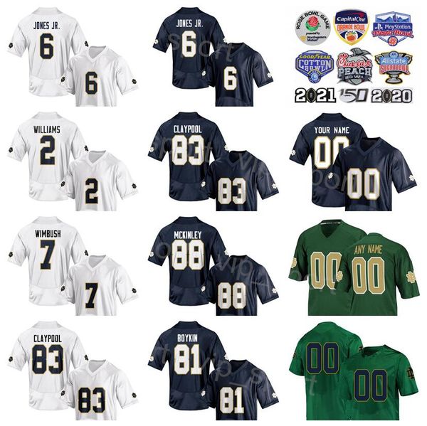 ncaa fighting irish college football 88 javon mckinley jersey 6 tony jones jr 83 chase claypool 2 dexter williams 81 miles boykin 7 brandon, Black
ncaa fighting irish college football 88 javon mckinley jersey 6 tony jones jr 83 chase claypool 2 dexter williams 81 miles boykin 7 brandon, Black