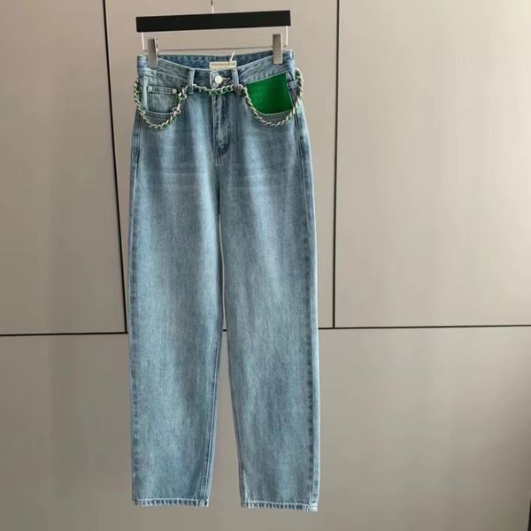 high-end designer women's jeans tide brand ladies wide-leg pants fashion woman slim jeans, Blue
high-end designer women's jeans tide brand ladies wide-leg pants fashion woman slim jeans, Blue