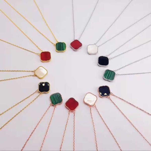 luxury designer 4/four leaf clover pendant necklaces jewelry for women fashion designers brand classic pendants necklace for jewelrys womens, Silver
luxury designer 4/four leaf clover pendant necklaces jewelry for women fashion designers brand classic pendants necklace for jewelrys womens, Silver
