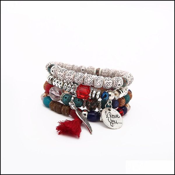 beaded strands bracelet love retro national wind wings round letter mti-layer tassel women bracelets bangles drop delivery 2021 jewel dhswg, Black
beaded strands bracelet love retro national wind wings round letter mti-layer tassel women bracelets bangles drop delivery 2021 jewel dhswg, Black