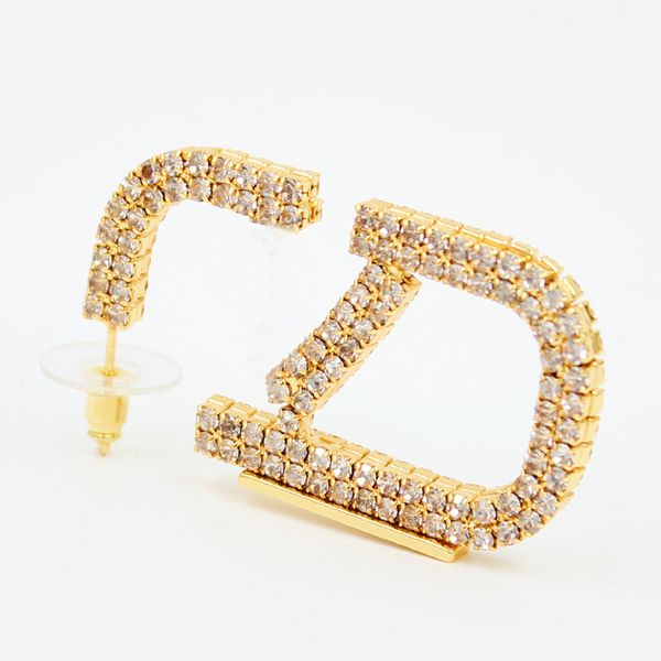 luxury fashion letter v dangle & chandelier earrings 18k gold plated stainless steel blingbling full crystals drop earrings jewelry for wome, Silver
luxury fashion letter v dangle & chandelier earrings 18k gold plated stainless steel blingbling full crystals drop earrings jewelry for wome, Silver