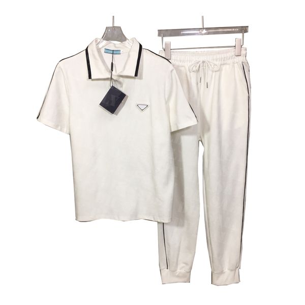short sleeve sports outfit summer outdoor workout tracksuit women elastic waist pants solid color casual style tracksuits, White;red
short sleeve sports outfit summer outdoor workout tracksuit women elastic waist pants solid color casual style tracksuits, White;red