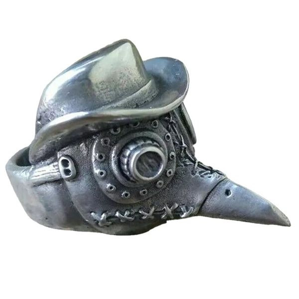cluster rings gothic steampunk beak mask ring for men women hip hop rock style biker finger 3d crow european middle ages punk, Golden;silver
cluster rings gothic steampunk beak mask ring for men women hip hop rock style biker finger 3d crow european middle ages punk, Golden;silver