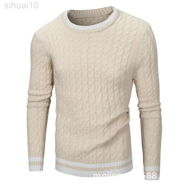 o-neck patchwork color sweater casual warm street knitted sweaters spring autumn fashion youth college jumpers men clothing l220801, White;black
o-neck patchwork color sweater casual warm street knitted sweaters spring autumn fashion youth college jumpers men clothing l220801, White;black