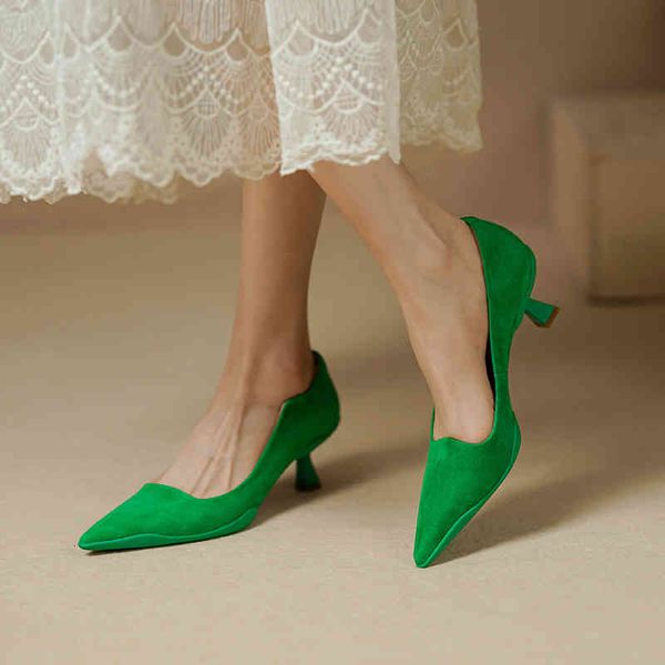 boots high heels women's thin spring green design sheepskin pointed shallow mouth single shoes middle d3a3, Black
boots high heels women's thin spring green design sheepskin pointed shallow mouth single shoes middle d3a3, Black