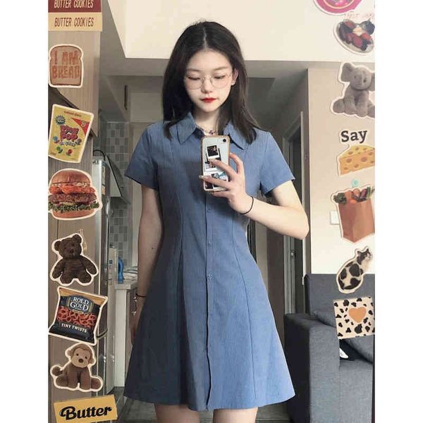 casual dresses 2022 summer dress french first love gentle little man waist blue shirt polo tato, Black;gray
casual dresses 2022 summer dress french first love gentle little man waist blue shirt polo tato, Black;gray