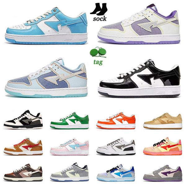 fashion 2022 womens baped stas sk8 luxurys shoes bapestas stars designer leather black white green pink camo unc blue gold platform sneakers
fashion 2022 womens baped stas sk8 luxurys shoes bapestas stars designer leather black white green pink camo unc blue gold platform sneakers
