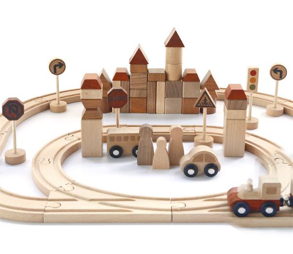 wholesale children's creative wooden toys forest track train assembled building blocks traffic sign recognition baby early education to
wholesale children's creative wooden toys forest track train assembled building blocks traffic sign recognition baby early education to