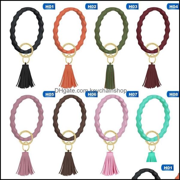 keychains fashion accessories silica gel bracelets with tassel pendant portable solid color round sile keyring for women trendy wrist access, Silver
keychains fashion accessories silica gel bracelets with tassel pendant portable solid color round sile keyring for women trendy wrist access, Silver