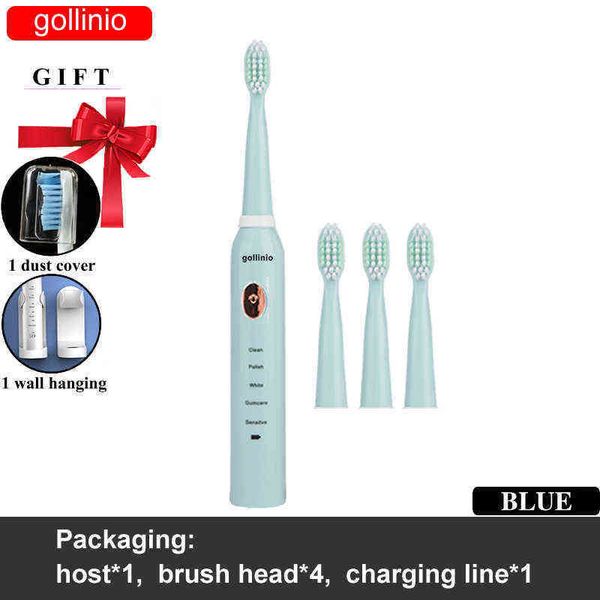 toothbrush gollinio electric toothbrush usb fast charging gl11c electr tooth replacement head waterproof xp7 0315
toothbrush gollinio electric toothbrush usb fast charging gl11c electr tooth replacement head waterproof xp7 0315