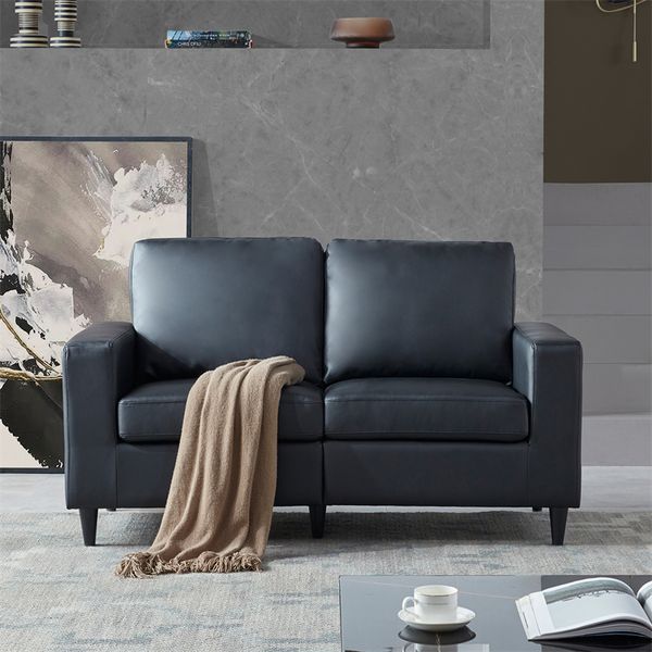 living room modern style loveseat pu leather upholstered couch furniture for home or office
living room modern style loveseat pu leather upholstered couch furniture for home or office