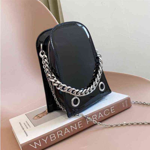 unique bolsa ferramentas casual shiny shoulder crossbody women mini holographic handbags ladies thick chain vegan leather bags 220609
unique bolsa ferramentas casual shiny shoulder crossbody women mini holographic handbags ladies thick chain vegan leather bags 220609