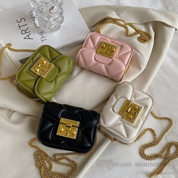 lady style children diamond lattice handbags girls metals buckle chain crossbody bag luxury kids single shoulder lipstick bags q7483, Black
lady style children diamond lattice handbags girls metals buckle chain crossbody bag luxury kids single shoulder lipstick bags q7483, Black