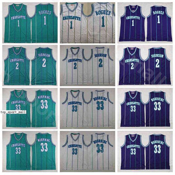 men basketball alonzo mourning jerseys tyrone muggsy bogues larry johnson vintage all stitched purple green white home uniform high quality, Black
men basketball alonzo mourning jerseys tyrone muggsy bogues larry johnson vintage all stitched purple green white home uniform high quality, Black