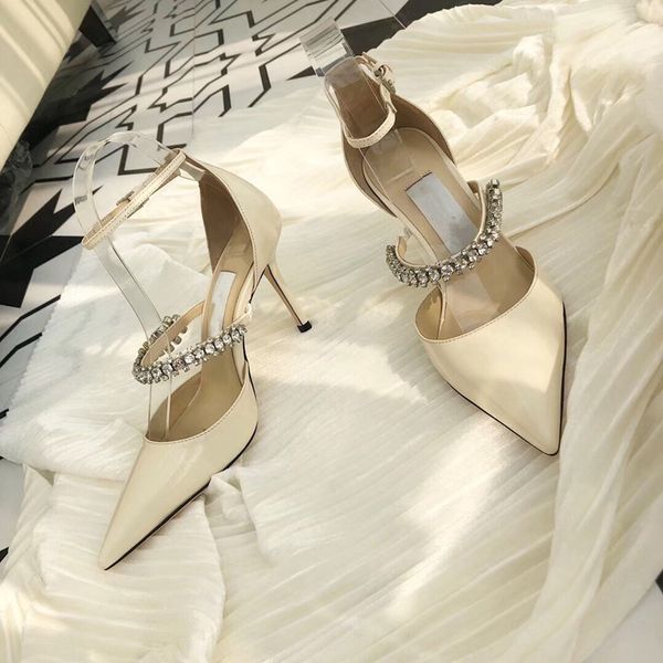 fashion-slippers women's summer banquet sandals high-heeled pumps pointed toe sling back temperament women high heels high-end quality, Black
fashion-slippers women's summer banquet sandals high-heeled pumps pointed toe sling back temperament women high heels high-end quality, Black