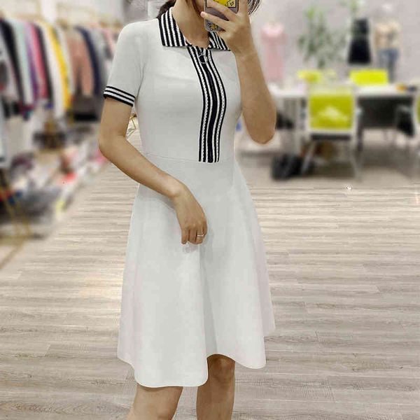 casual dresses summer women's fashion dress front zipper high waist slim fit short sleeve lapel ice silk knitted skirt trend, Black;gray
casual dresses summer women's fashion dress front zipper high waist slim fit short sleeve lapel ice silk knitted skirt trend, Black;gray