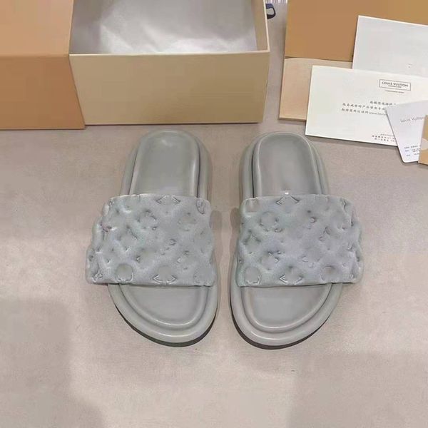 designer slipper for woman pool slide pillow sliders fashion platform sandle mule slippers real leather rubber outsole shoes summer shoes wi, Black
designer slipper for woman pool slide pillow sliders fashion platform sandle mule slippers real leather rubber outsole shoes summer shoes wi, Black