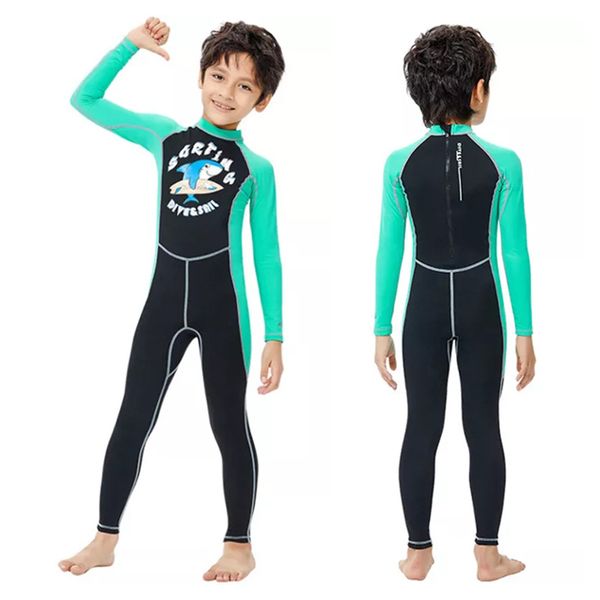 children swimwear boys long sleeve swimsuit kids upf50 rash guard sun protection bathing suit quick dry one-piece swim suit for swimming div
children swimwear boys long sleeve swimsuit kids upf50 rash guard sun protection bathing suit quick dry one-piece swim suit for swimming div