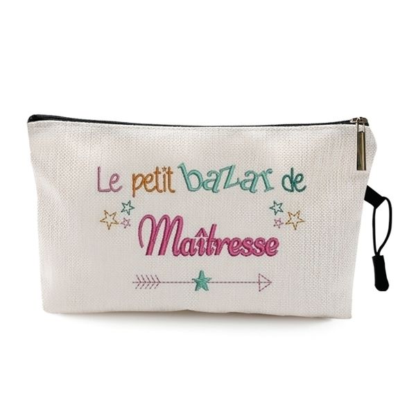 teachers day graduation gift cosmetic bag super atsem merci maitresse print women neceser makeup pouch travel organizer 220621
teachers day graduation gift cosmetic bag super atsem merci maitresse print women neceser makeup pouch travel organizer 220621