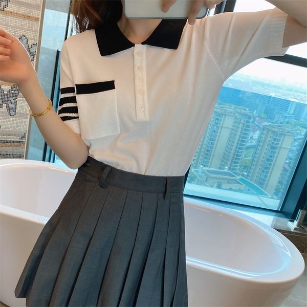 71% off 2022 new trendy men's and women's clothing tb college style sweater female dog jacquard ice silk t-shirt polo collar pullo, White
71% off 2022 new trendy men's and women's clothing tb college style sweater female dog jacquard ice silk t-shirt polo collar pullo, White