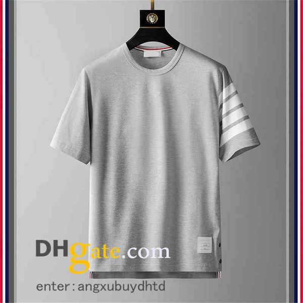 tb fashion brand t shirts half sleeve four bar stripe cotton summer round neck short sleeve t-shirt leisure fashion men's lovers women&, White;black
tb fashion brand t shirts half sleeve four bar stripe cotton summer round neck short sleeve t-shirt leisure fashion men's lovers women&, White;black