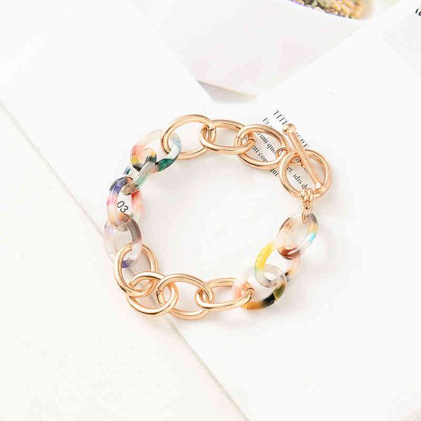 jewelry new plate metal oval buckle home chain2022 luxury brand fashion design versatile ladies bracelet, Black
jewelry new plate metal oval buckle home chain2022 luxury brand fashion design versatile ladies bracelet, Black