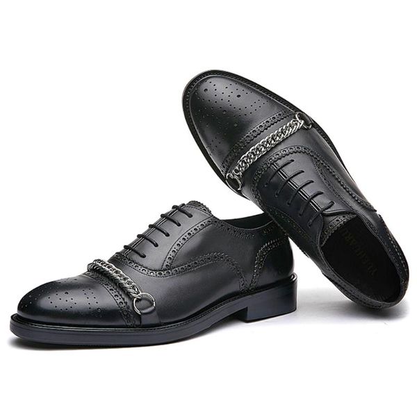 dress shoes fashion lace up carved brogue black men's hand made chain wedding for men
dress shoes fashion lace up carved brogue black men's hand made chain wedding for men