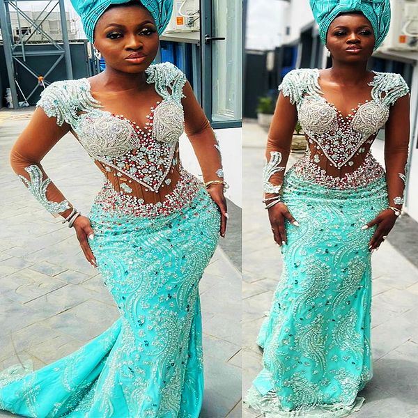 2022 plus size arabic aso ebi luxurious mermaid sparkly prom dresses beaded crystals evening formal party second reception birthday engageme, Black
2022 plus size arabic aso ebi luxurious mermaid sparkly prom dresses beaded crystals evening formal party second reception birthday engageme, Black