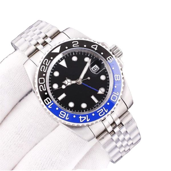 lds-mens watches 40mm automatic mechanical movement watch 2813 full stainless steel sliding clasp blue black ceramic sapphire wristwatches s, Slivery;brown
lds-mens watches 40mm automatic mechanical movement watch 2813 full stainless steel sliding clasp blue black ceramic sapphire wristwatches s, Slivery;brown