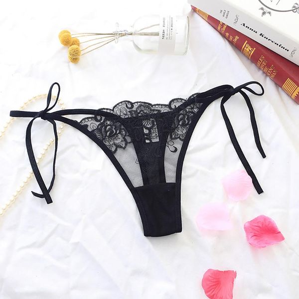 embroidery lace panties women transparent brief panty low waist hollow out cotton ladies lingerie seamless underwear, Black;pink
embroidery lace panties women transparent brief panty low waist hollow out cotton ladies lingerie seamless underwear, Black;pink