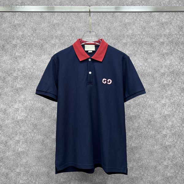 men's polos designer trendy men's and wo color blocking polo shirt ins trendy summer fashion young embroidered paul lapel loxn, White;black
men's polos designer trendy men's and wo color blocking polo shirt ins trendy summer fashion young embroidered paul lapel loxn, White;black