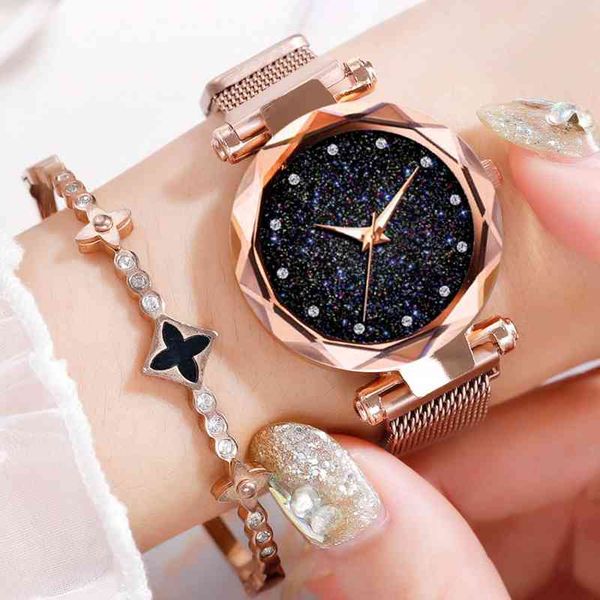 luxury women ladi fashion relogio feminino reloj mujer female magnet buckle wristwatch alloy watch, Slivery;brown
luxury women ladi fashion relogio feminino reloj mujer female magnet buckle wristwatch alloy watch, Slivery;brown