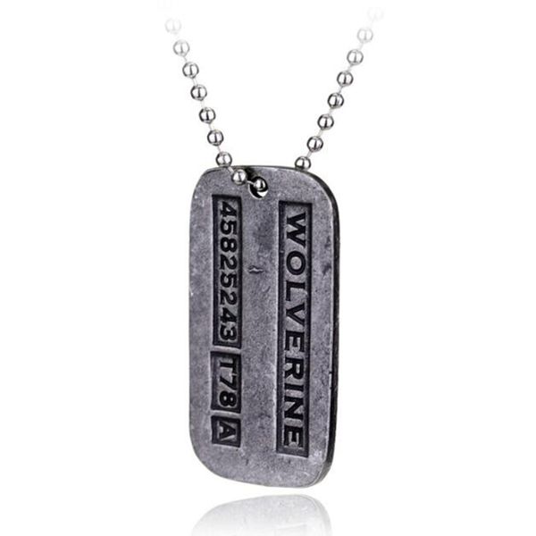 wolverine dog tag necklace movie periphery pendants necklaces europe america punk statement collar for men women gift friendship jewelry new, Silver
wolverine dog tag necklace movie periphery pendants necklaces europe america punk statement collar for men women gift friendship jewelry new, Silver