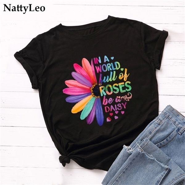 women tshirt plus size s new daisies print women t shirt 100 cotton women shirts o neck short sleeve tees summer t shirt 210317, White
women tshirt plus size s new daisies print women t shirt 100 cotton women shirts o neck short sleeve tees summer t shirt 210317, White