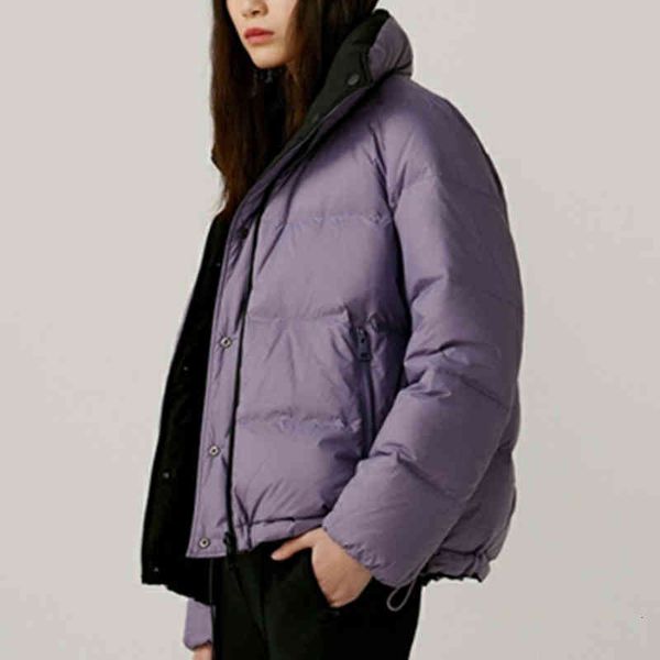 women's down & parkas ic xiaohe female down jacket fashion double-sided wear simple trend korean thickened top, Black
women's down & parkas ic xiaohe female down jacket fashion double-sided wear simple trend korean thickened top, Black