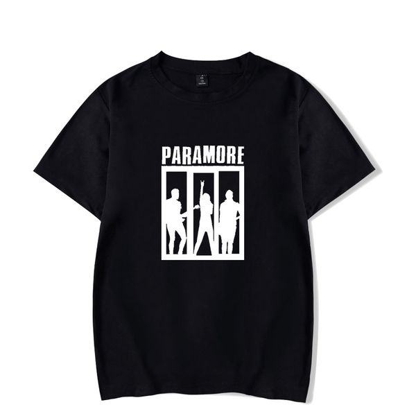 men's t-shirts paramore merch t-shirt men/women short sleeve t230225, White;black