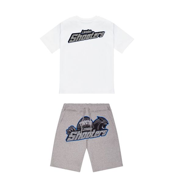 summer men's trapstar grey revolution t shirt short sleeve tracksuit set london street fashion cotton s-3, White;black
summer men's trapstar grey revolution t shirt short sleeve tracksuit set london street fashion cotton s-3, White;black