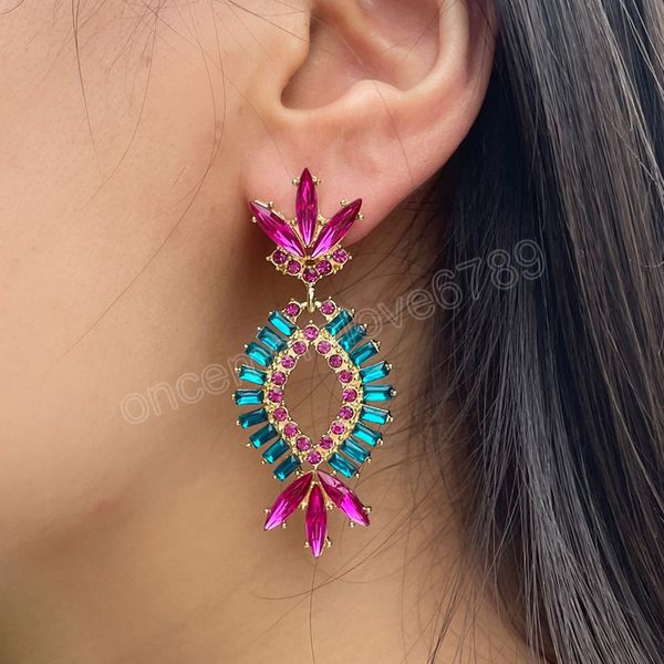 statement colorful rhinestone drop dangle earrings for women shiny crystal jewelry wedding party, Silver
statement colorful rhinestone drop dangle earrings for women shiny crystal jewelry wedding party, Silver