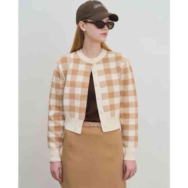 women's sweaters buyykr grove autumn fresh candy colour plaid round neck knitted small cardigan simple checkerboard short women tmin, White;black
women's sweaters buyykr grove autumn fresh candy colour plaid round neck knitted small cardigan simple checkerboard short women tmin, White;black