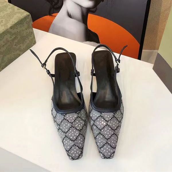 2022 designer womens g heels dress shoes cat heel mesh rhinestone pointed toe flat leather canvas ladies wedding shoes sandals, Black
2022 designer womens g heels dress shoes cat heel mesh rhinestone pointed toe flat leather canvas ladies wedding shoes sandals, Black