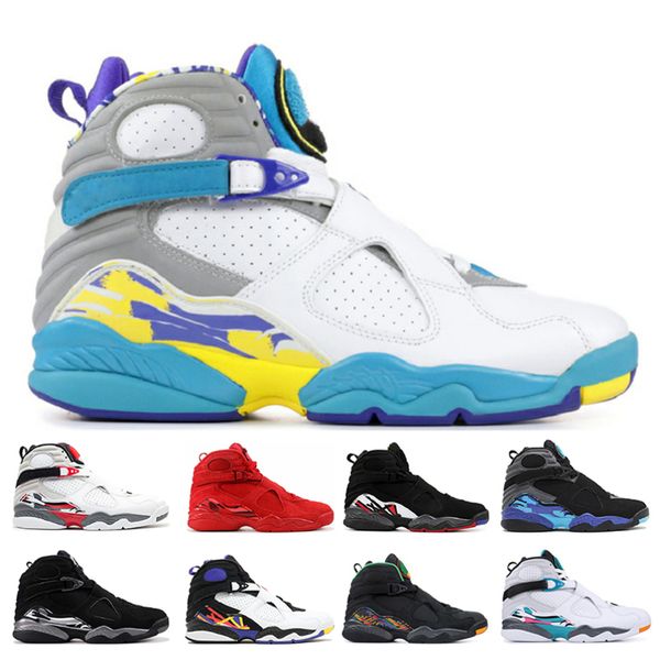 new valentines day aqua white black 8 8s men basketball shoes chrome countdown pack 3 peat viii mens trainers sports sneaker size 7-13
new valentines day aqua white black 8 8s men basketball shoes chrome countdown pack 3 peat viii mens trainers sports sneaker size 7-13