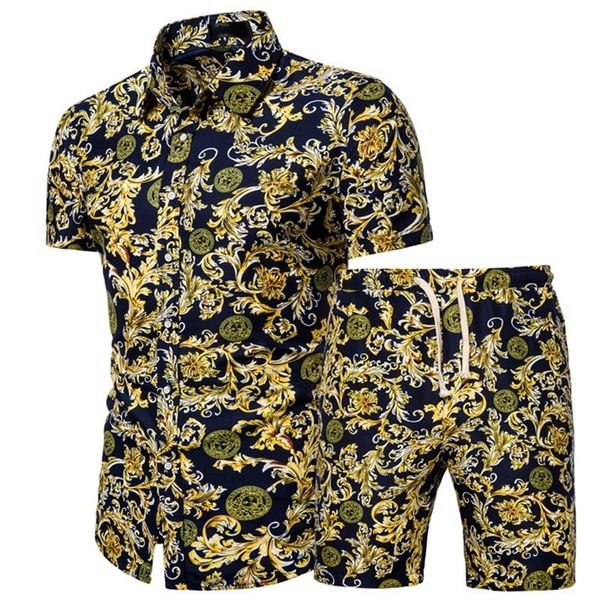 2023 designer mens tracksuits summer 4xl 5xl casual shirts shorts set printed hawaiian shirt suit two piece sets plus size, Gray
2023 designer mens tracksuits summer 4xl 5xl casual shirts shorts set printed hawaiian shirt suit two piece sets plus size, Gray