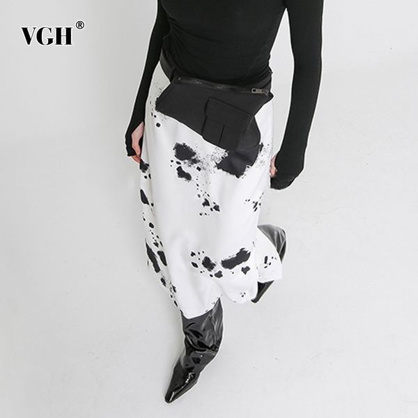vintage hit color milk skirt for women high waist sashes print elegant long skirts female spring fashion 210507, Black
vintage hit color milk skirt for women high waist sashes print elegant long skirts female spring fashion 210507, Black