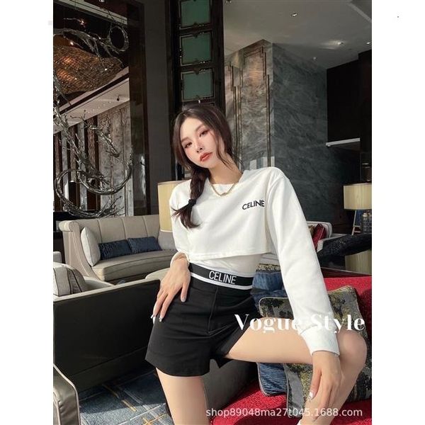 women's jackets designer chao brand 22ss early spring new style hem elastic design embroidered letter sweater + vest two-piece jacket 9, Black;brown
women's jackets designer chao brand 22ss early spring new style hem elastic design embroidered letter sweater + vest two-piece jacket 9, Black;brown