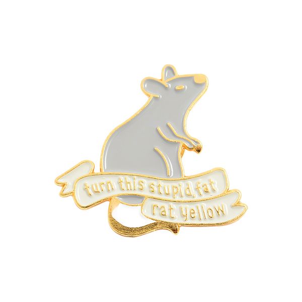 cartoon animal gold plated brooches mouse shaped enamel lapel pins round letter pattern badges for girls denim shirt gift bag accessories, Gray
cartoon animal gold plated brooches mouse shaped enamel lapel pins round letter pattern badges for girls denim shirt gift bag accessories, Gray